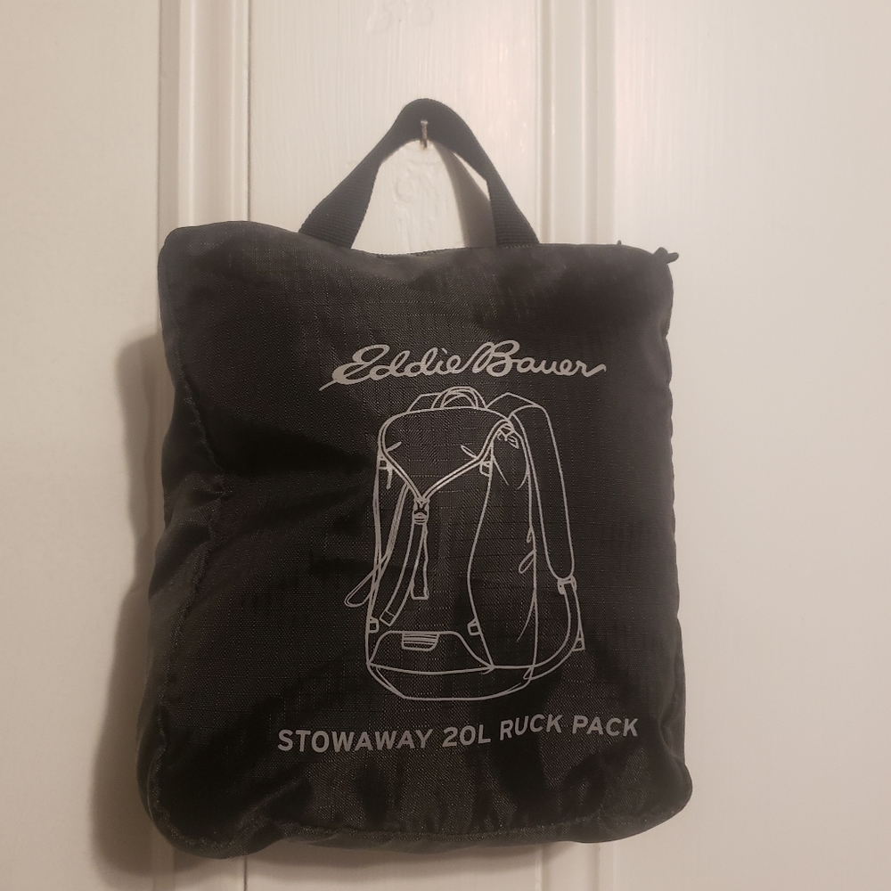 Eddie Bauer Stowaway Packable 20L Ruck Backpack